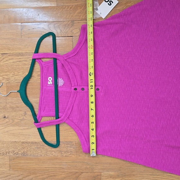 SO BRAND WOMENS JUNIOR SIZE PINK TANK TOP SIZE LARGE - Picture 8 of 12